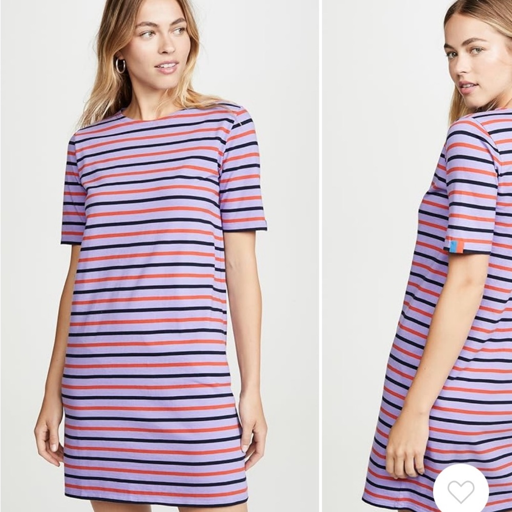 NWT - KULE Tee Striped Casual Dress